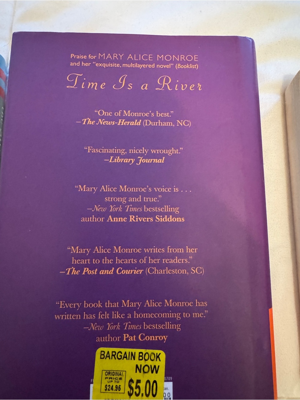 Bundle of 7 Mary Alice Monroe books, one signed copied - Picture 8 of 10